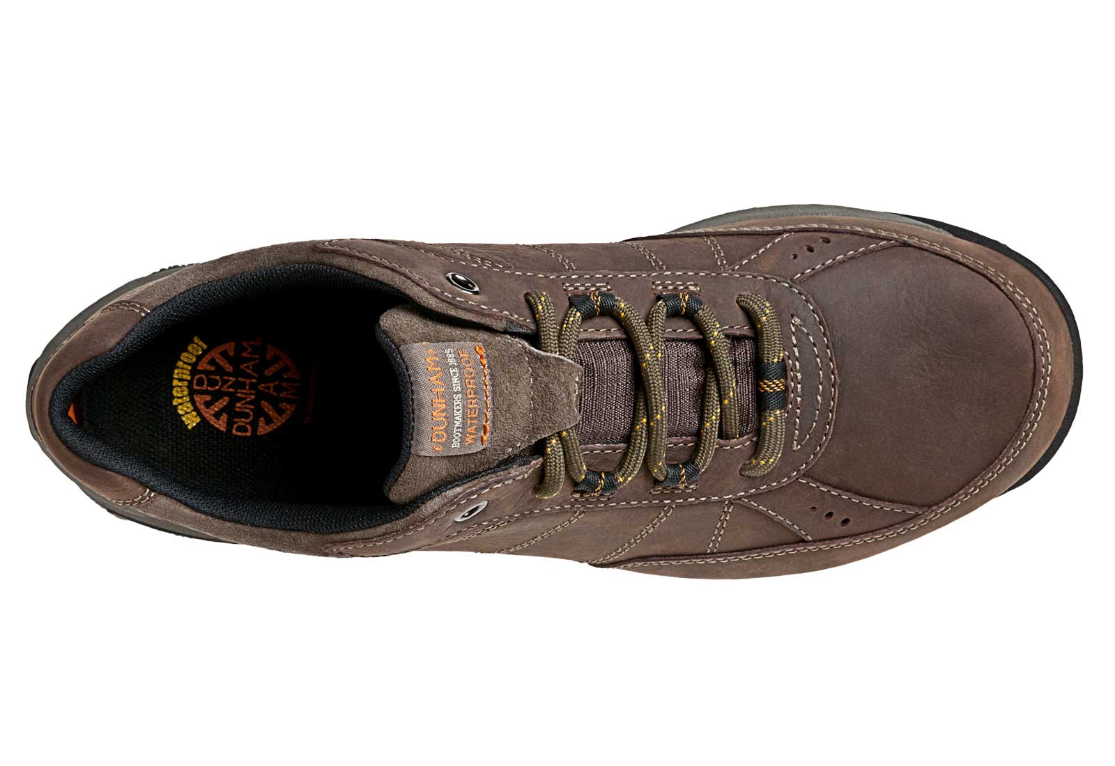 Details about   Dunham DAN01DBR Men's Lexington Lace Up Dark Brown Leather Comfort Oxford Shoes